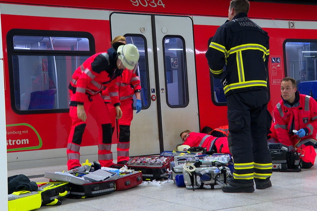 Hamburg Halloween Party Endet Im Gleisbett Mann Wird Von S Bahn Erfasst