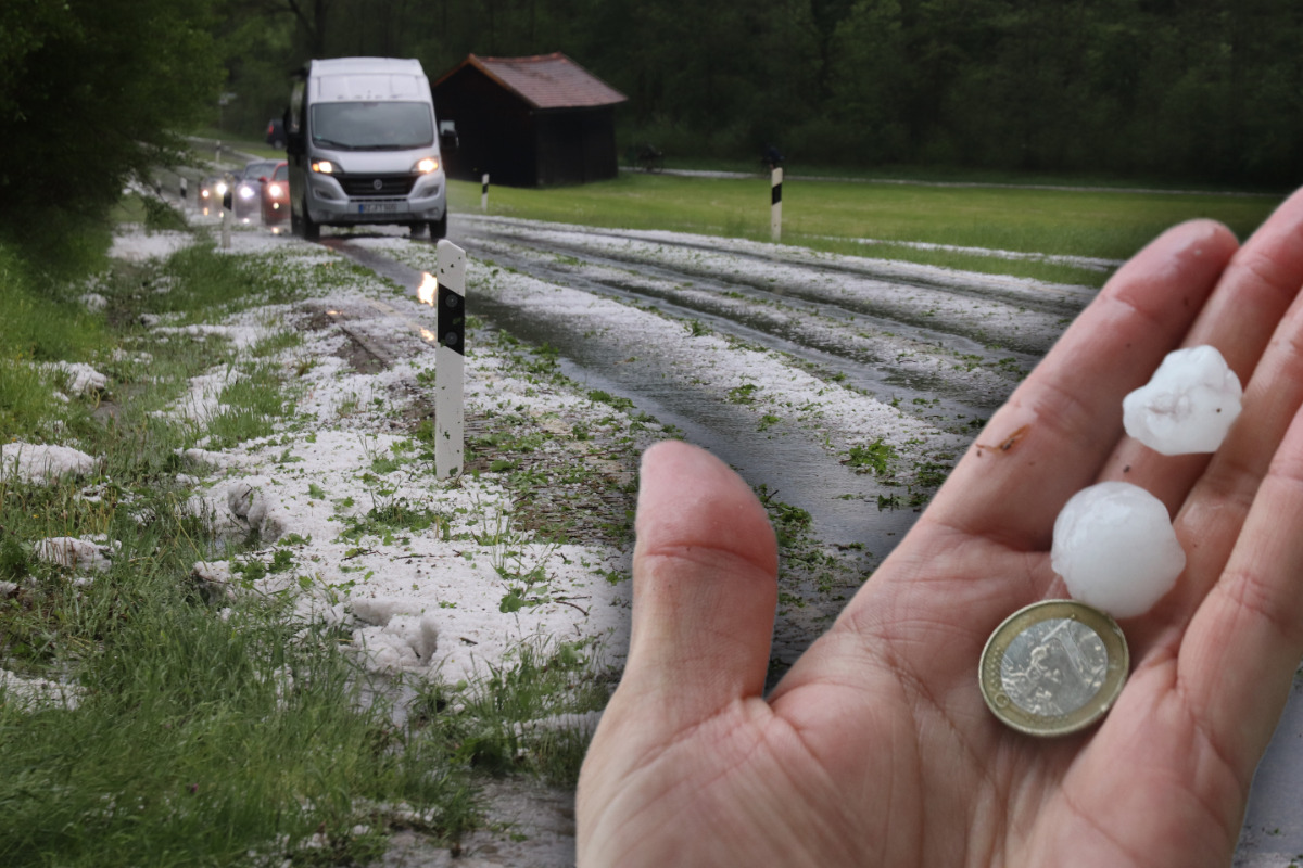 Amtliche Unwetter Warnungen Starkregen Hagel Und Orkanartige B En