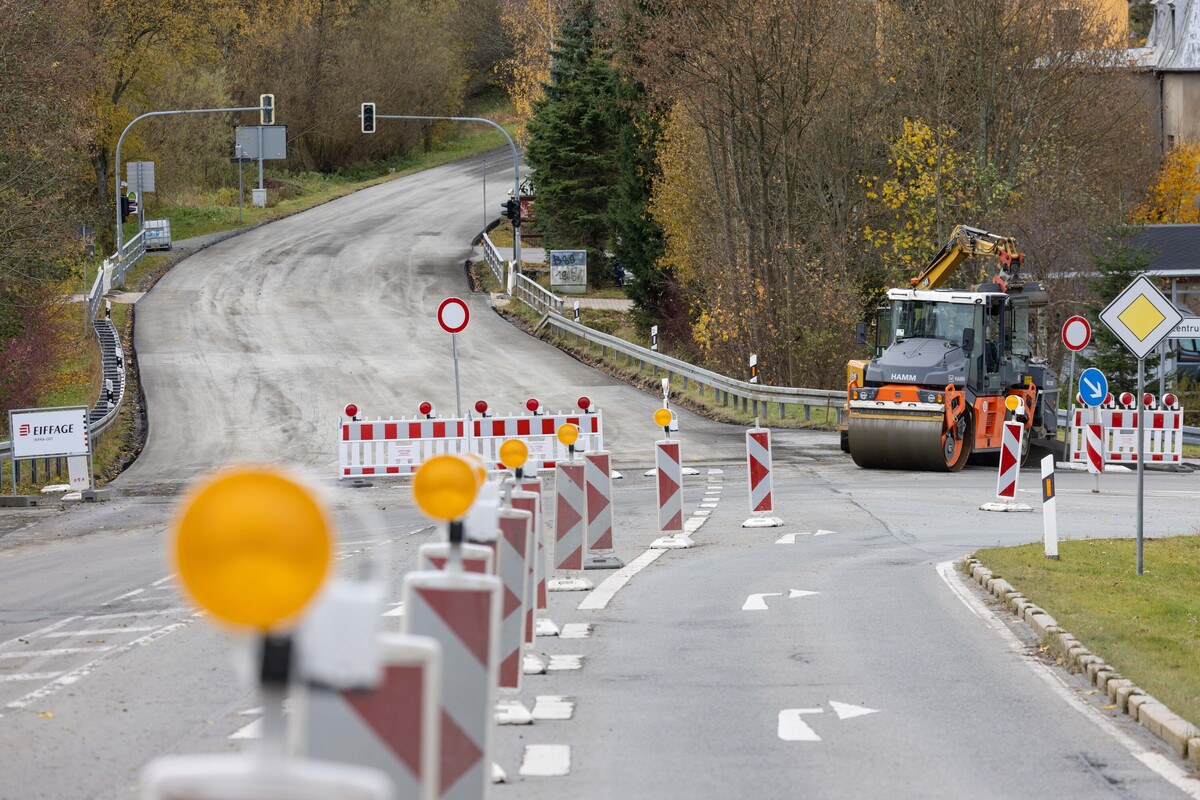 Sperrung Der B95 Bei Oberwiesenthal Wird Aufgehoben Hier Gilt Dann