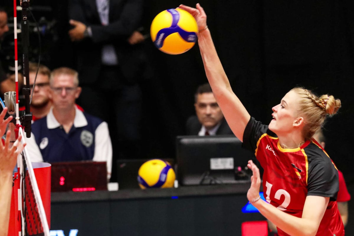 Volleyball Em Angreiferin Hanna Orthmann Erleidet Kreuzband Und