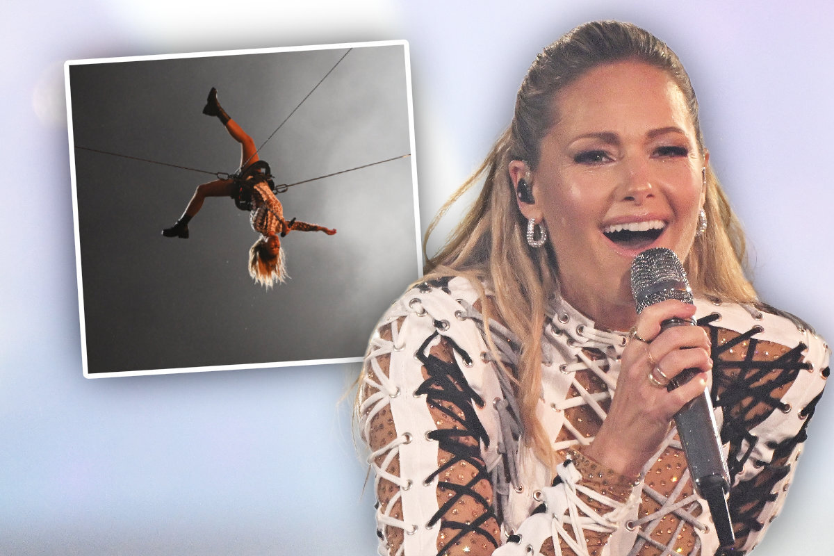 Fans Von Helene Fischer Trotzen Wetter Chaos So War Das Mega