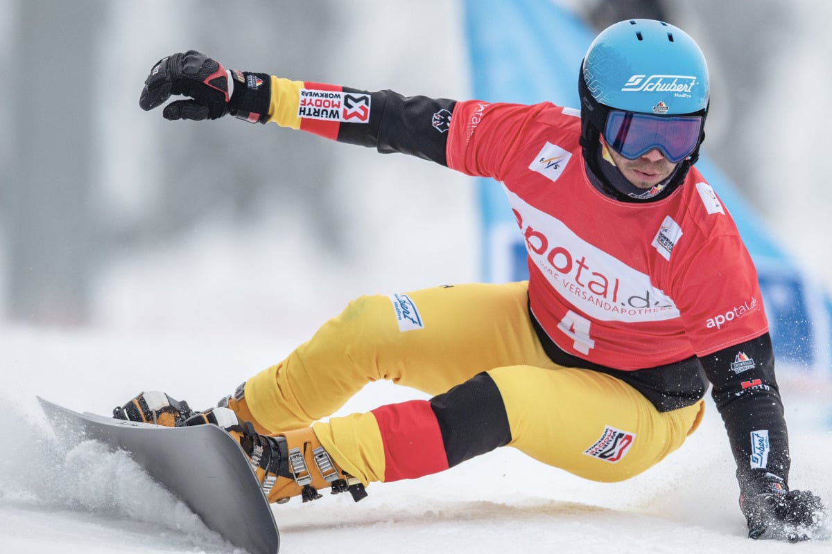 Parallel Slalom Snowboard Ass Baumeister Rast In Winterberg Auf Den