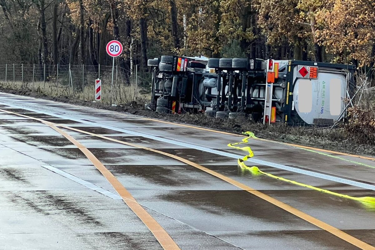 Crash mit Flüssiggas Transporter auf der A2 sorgt für über elf Stunden