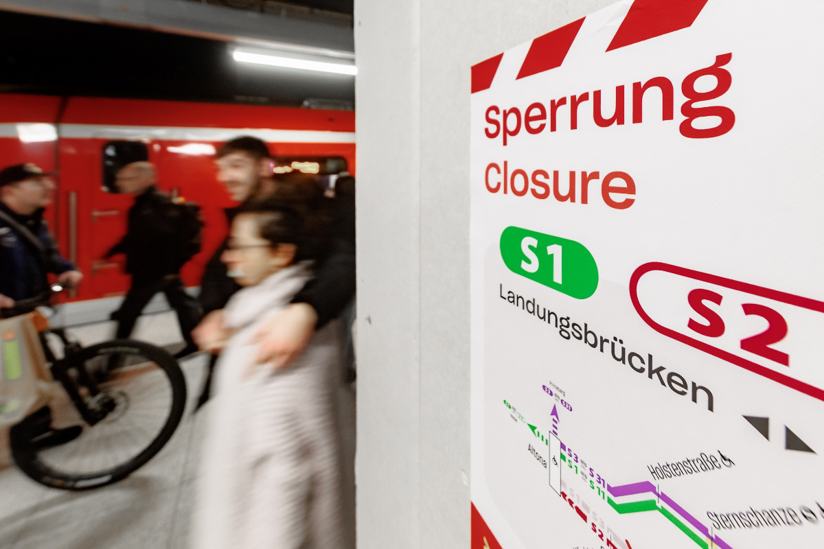 S Bahn Hamburg Citytunnel Wieder Wochenlang Dicht