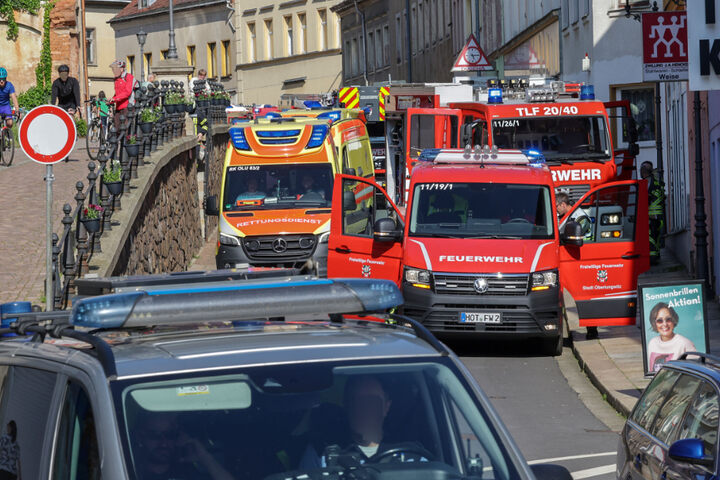 Hohenstein Ernstthal Fehlalarm löst Großeinsatz von Feuerwehr und