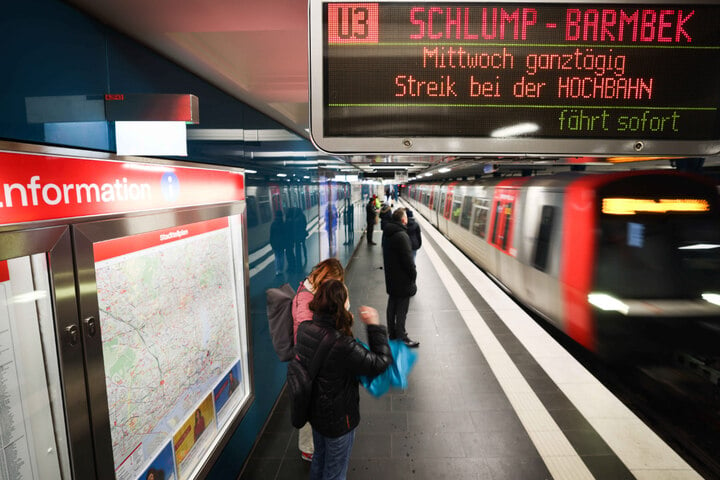 Hvv Verdi Ruft Zum Streik Bei Der Hamburger Hochbahn Auf