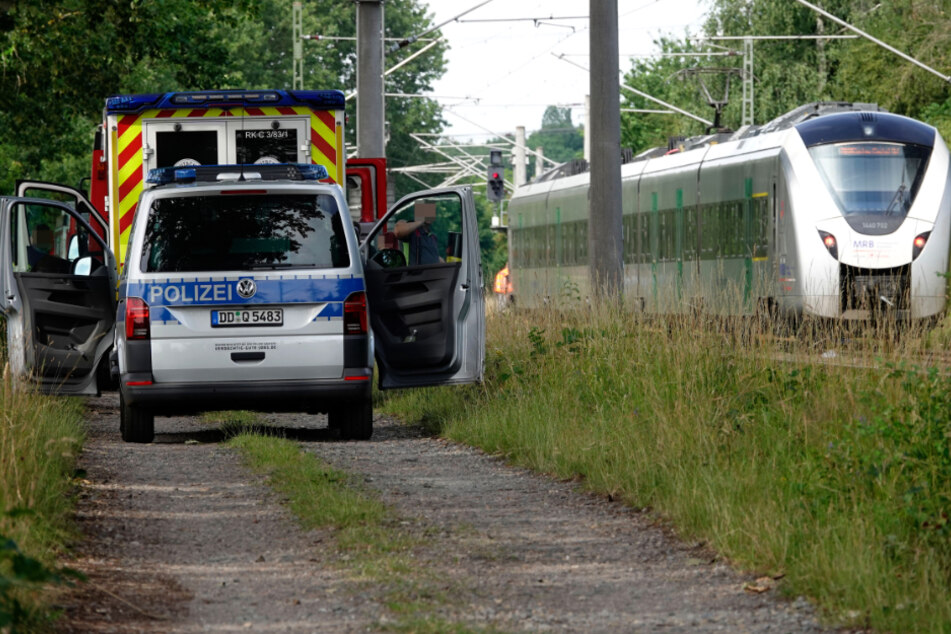 Tödlicher Bahn Unfall in Chemnitz Strecke gesperrt