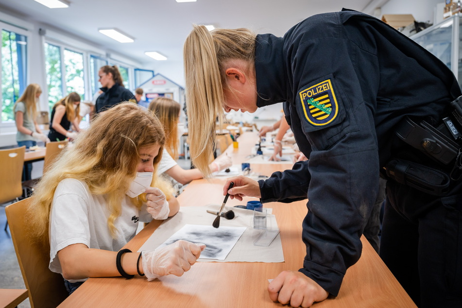 Chemnitzer Polizei öffnet sich für den Nachwuchs