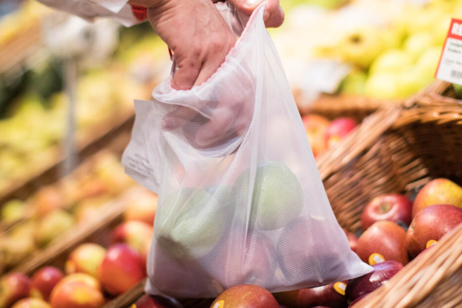 Diese Plastiktüten für Obst und Gemüse sind bei Aldi künftig plastikfrei und kosten einen Cent.