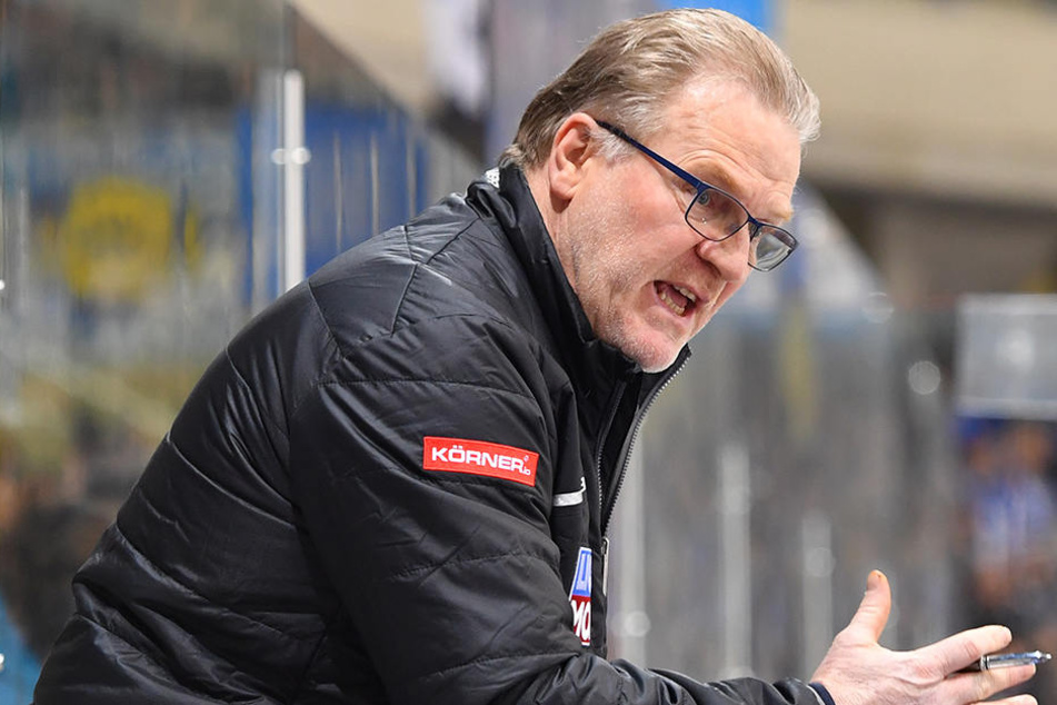Eislöwen-Coach Franz Steer.