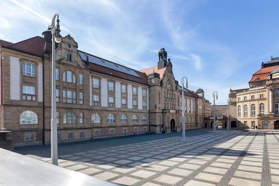 Hoher Besuch in den Chemnitzer Kunstsammlungen.
