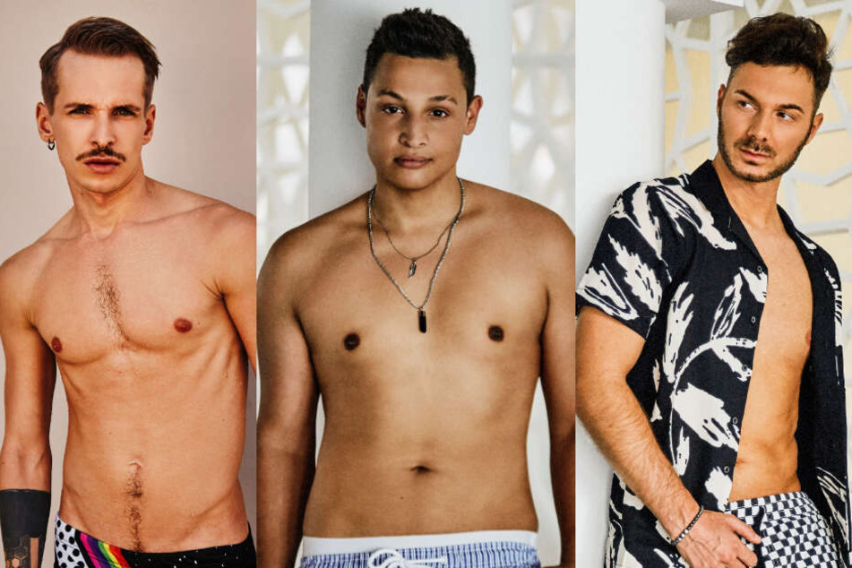 v.l.n.r.: Rebell-Robert, DSDS-Robin und Hollywood-Sam.