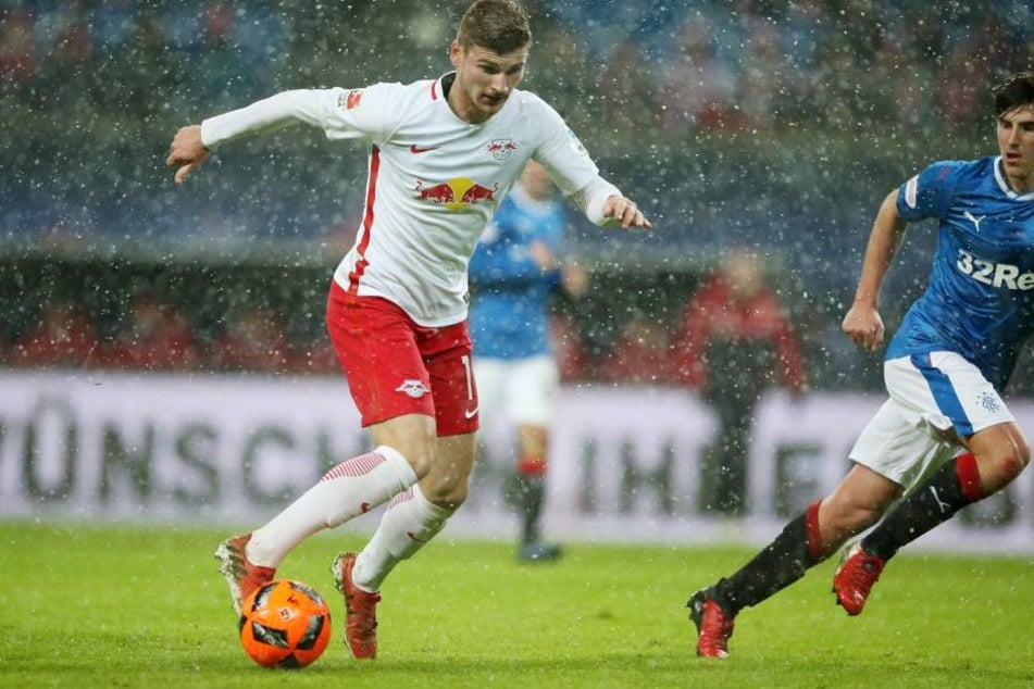 Torjäger Timo Werner erzielte in der Liga bereits neun Treffer.