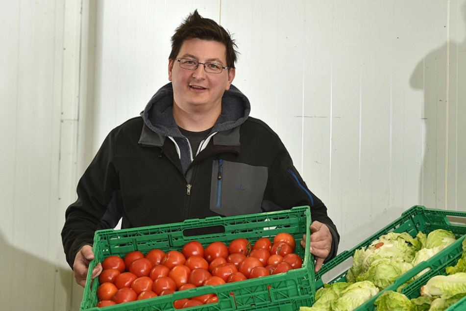 Andreas Schönherr (43), Chef der Dresdner Tafel, steht in der Kritik.