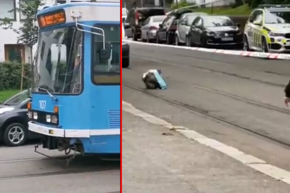 Der Täter hatte einen Straßenbahnfahrer bedroht. In seiner Tasche soll sich eine Handgranate befunden haben.