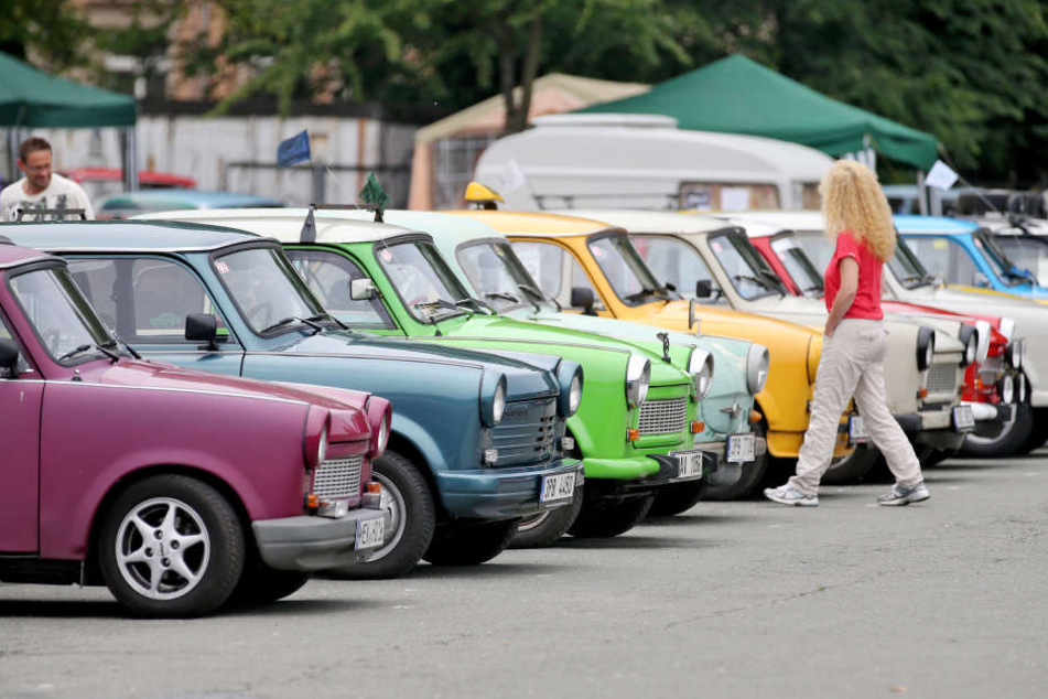 Erstmals findet das Trabi-Treffen in Zwickau statt.