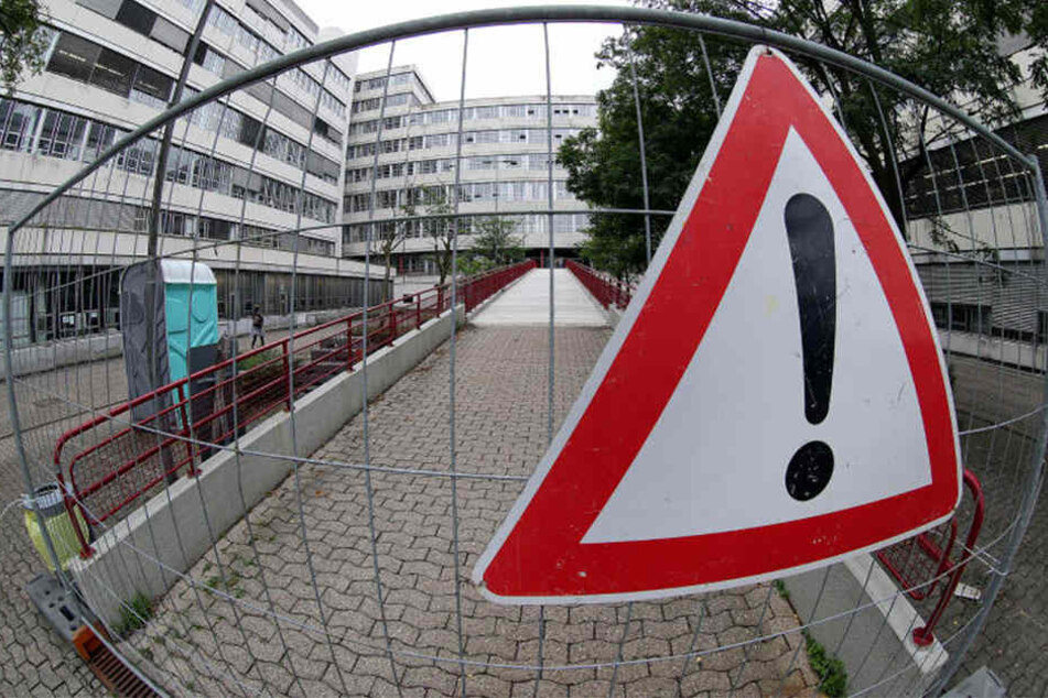 Die Sanierung der Rampen nimmt wohl noch mehrere Wochen in Anspruch.