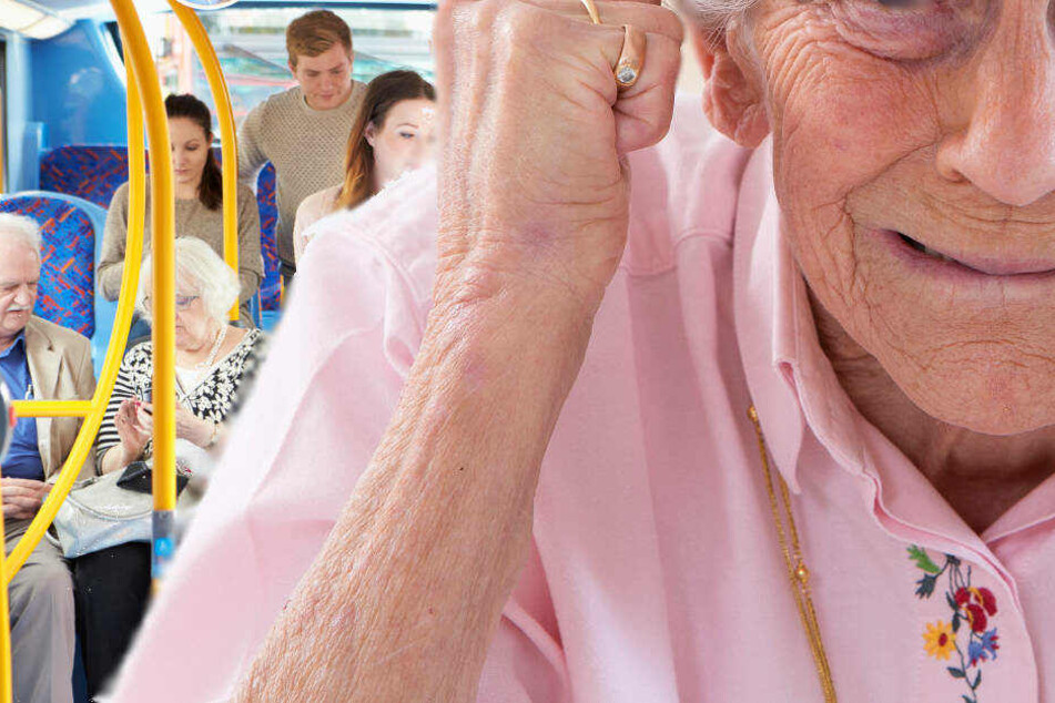 Die 69-Jährige flippte in der Bahn komplett aus (Symbolbild).