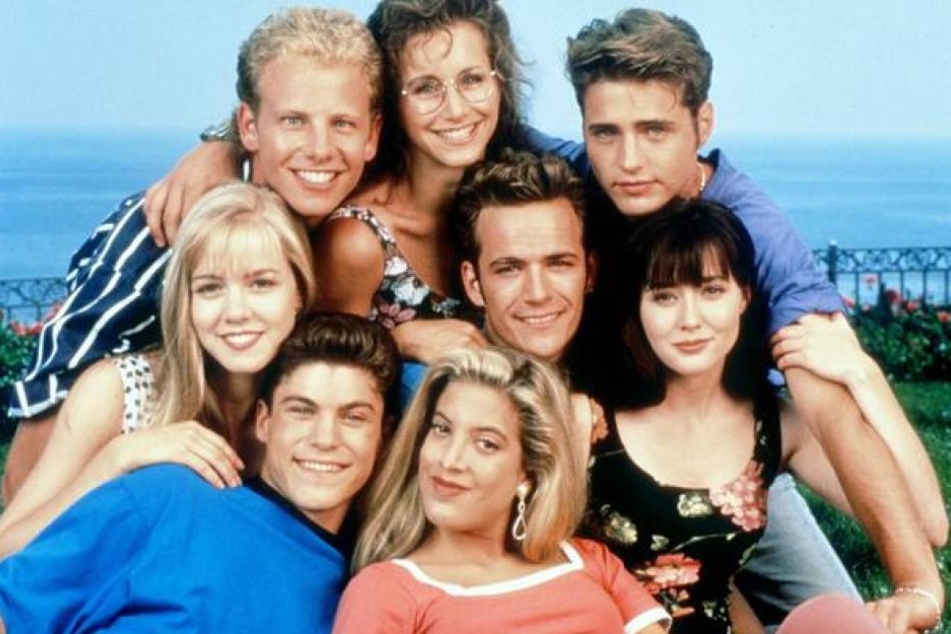 Tori Spelling (unten): Nach der TV-Karriere bei Beverly Hills 90210 kam die Mama-Karriere.