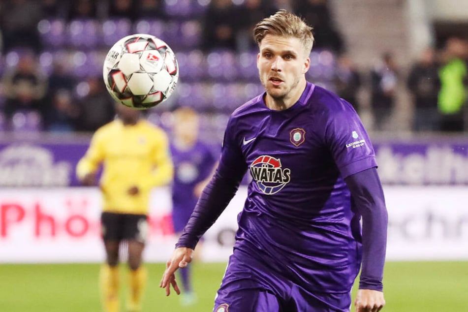 Philipp Zulechner hat seinen Vetrag mit Aue bis 2020 verlängert.