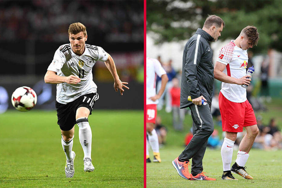 Beim Testspiel gegen Konyaspor verletzten sich Timo Werner und Marcel Sabitzer. Beide fallen vorerst aus.