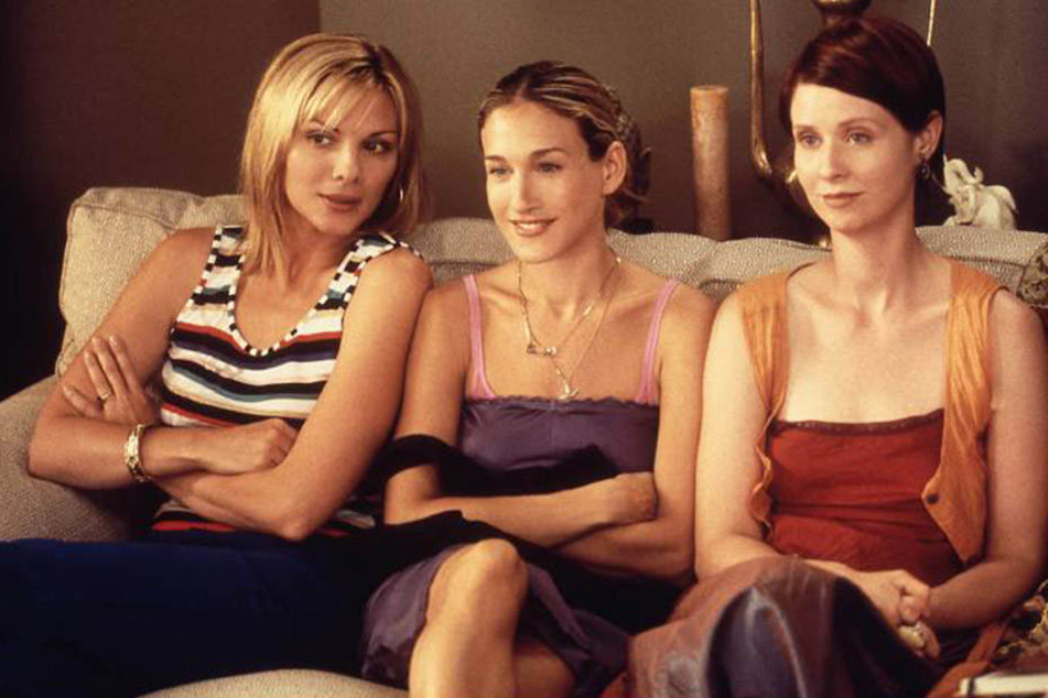 Samantha (Kim Cattrall), Carrie (Sarah Jessica Parker) und Miranda (Cynthia Nixon).