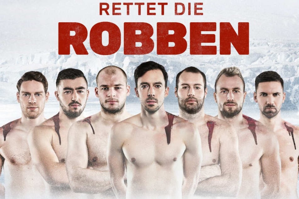 "Rettet die Robben": Klare Botschaft der Sportler.
