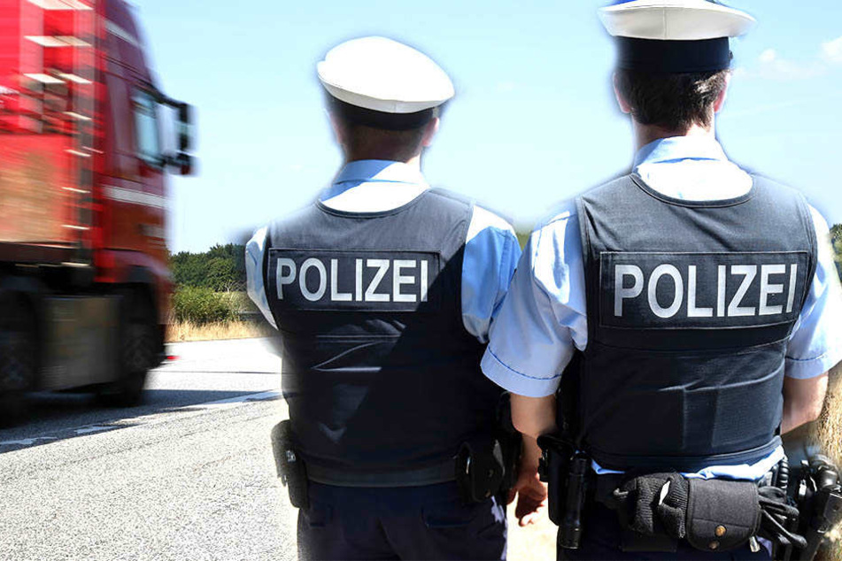 Polizisten wurden zu einem Einsatz auf der A4 gerufen.