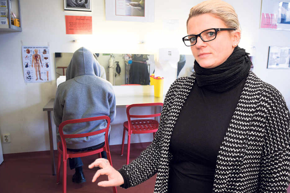 Susanne Schaper (39, Linke) setzt sich für Drogenkonsumräume in der Stadt ein.