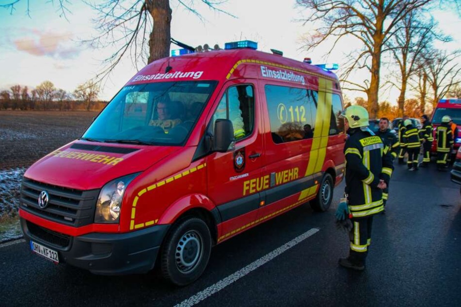 Die Feuerwehr musste am Montagnachmittag zu einem Unfall in Oranienburg ausrücken.