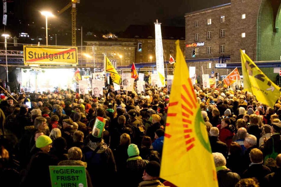 Gegen Stuttgart 21: Proteste gibt es seit 2010 in Massen.