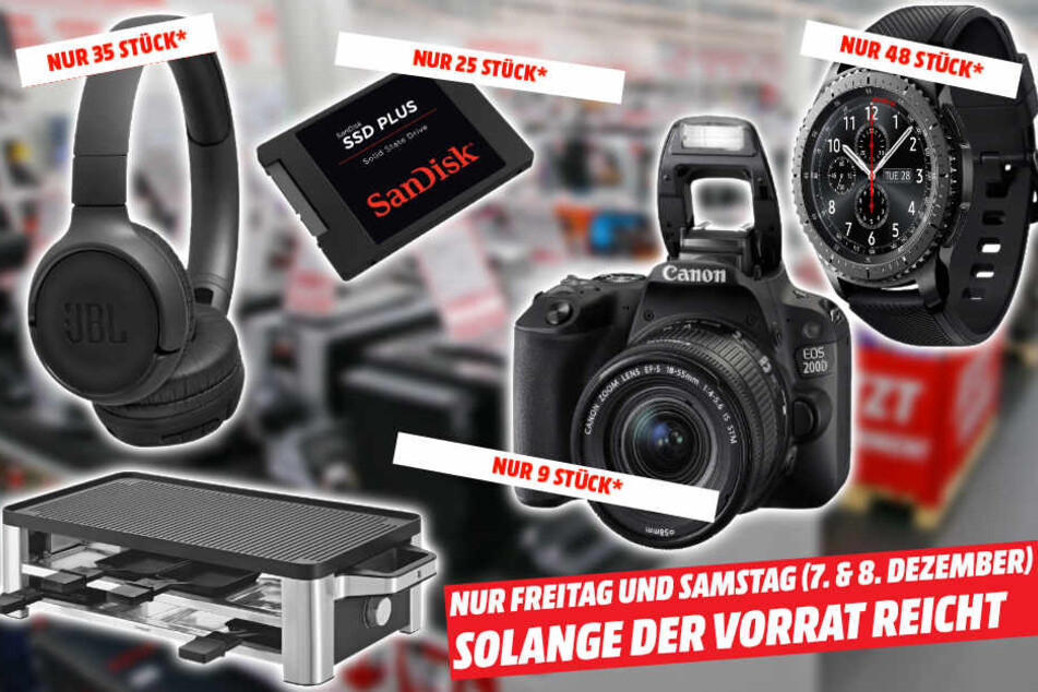 Freitag geht der Run auf die knappen Produkte los!