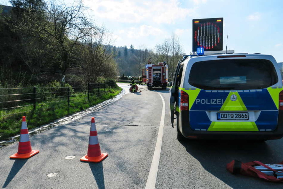 Der Fahrer war von Bockau nach Aue unterwegs. In einer Rechtskurve kam er in den Gegenverkehr.