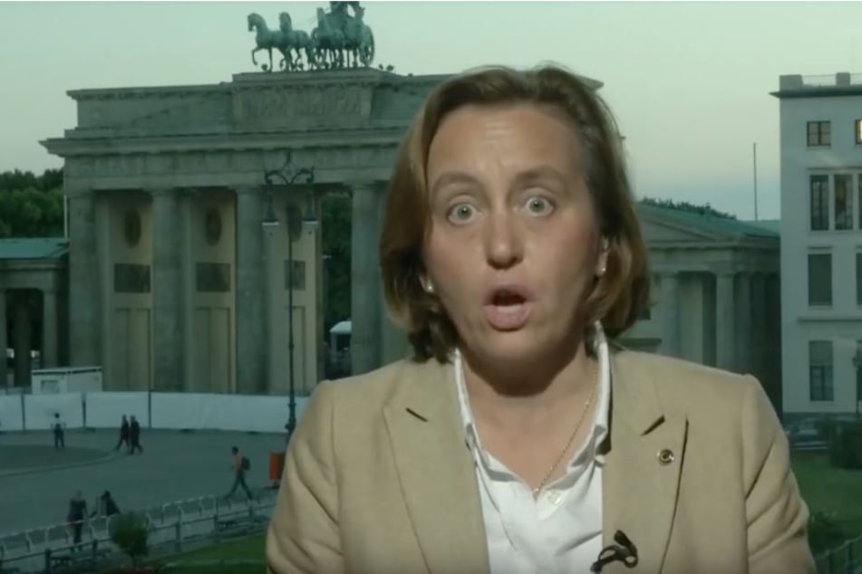 Zum Ende des Interviews wurde auch Beatrix von Storch zunehmend aufbrausender.