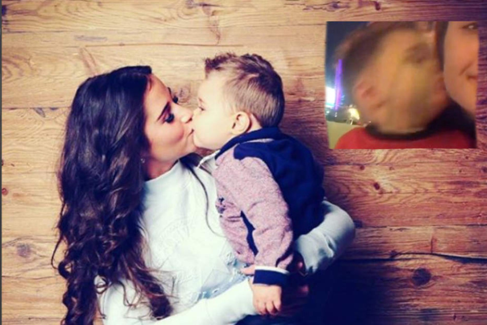 Alessio und seine Mama Sarah Lombardi (links). Im Urlaub hatte der Kleine eine neue Flamme.