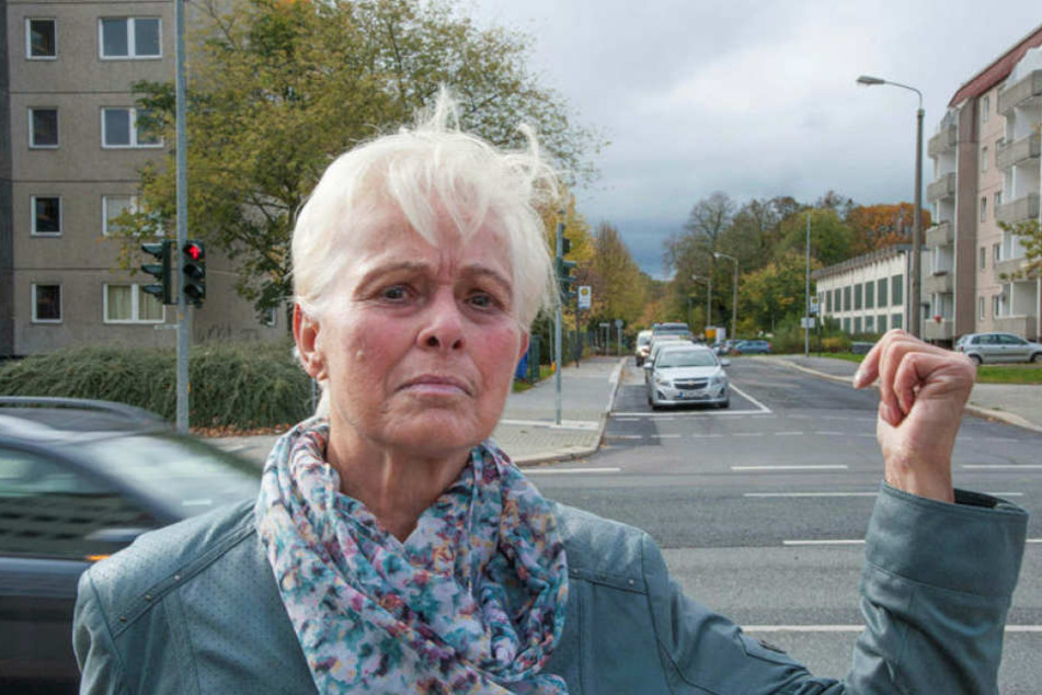 Hannelore Lorenz (78): "In Schloßchemnitz sind die Martinshörner besonders laut."