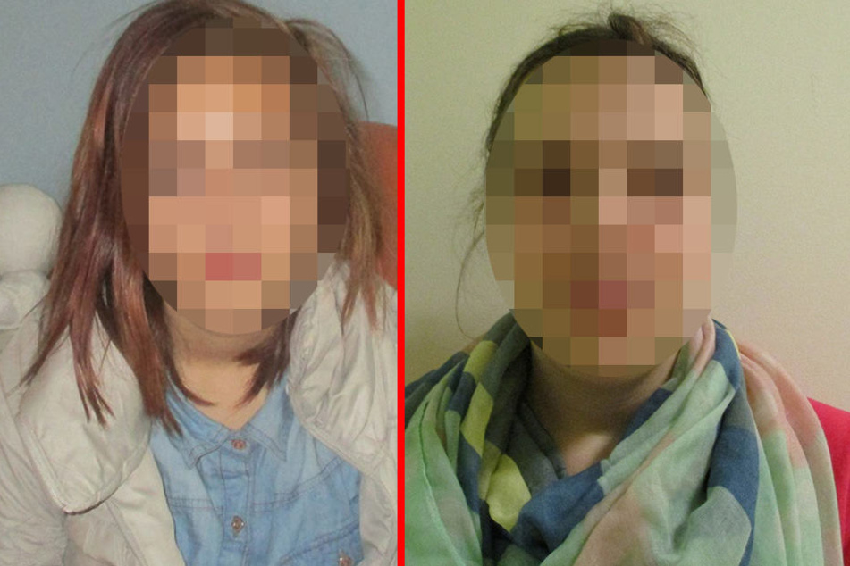 Wo sind Christin (13, links) und Michelle (15)?