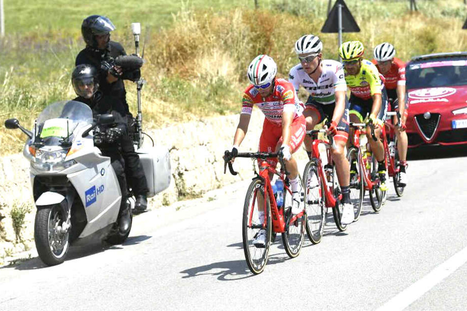 Die 5. Etappe vom Giro d'Italia 2018 führte von Agrigento nach Santa Ninfa.