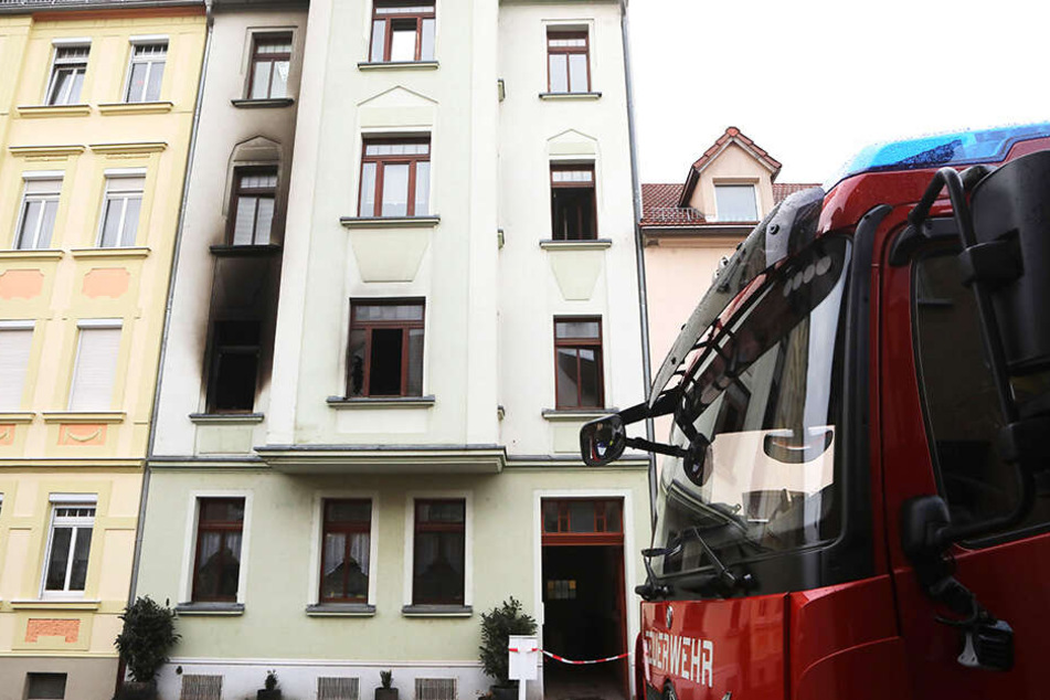 Die Feuerwehr rückte zu einem Geraer Wohnhaus aus.