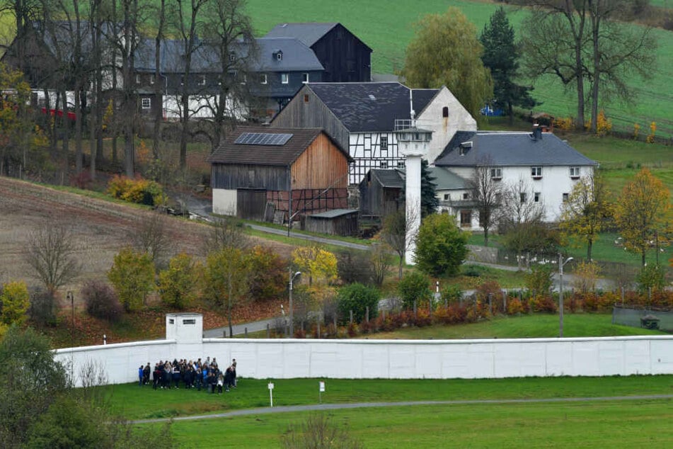 Das Dorf Mödlareuth (Thüringen) war früher durch die Grenze geteilt.