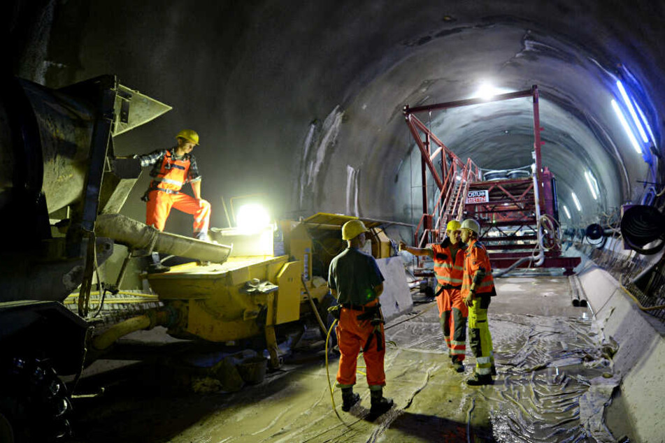 Mittlerweile sind 60 Prozent der Tunnel vorgetrieben. (Archivbild)