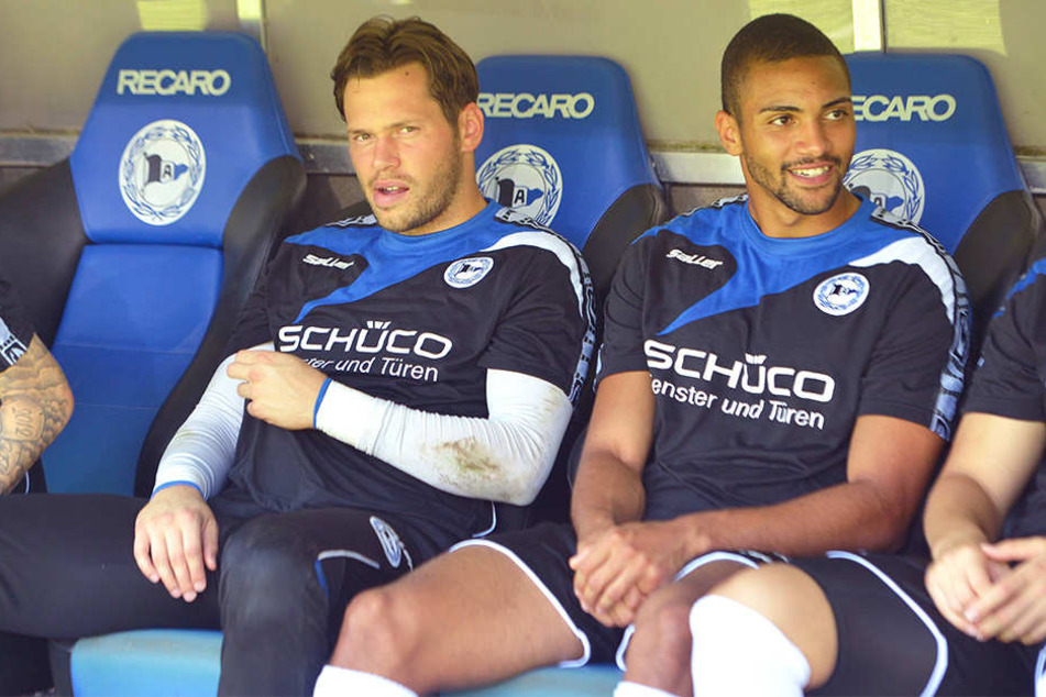Bei der Arminia saß Daniel Davari (29) nur auf der Bank. An Wolfgang Hesl (31) kam er nie vorbei.