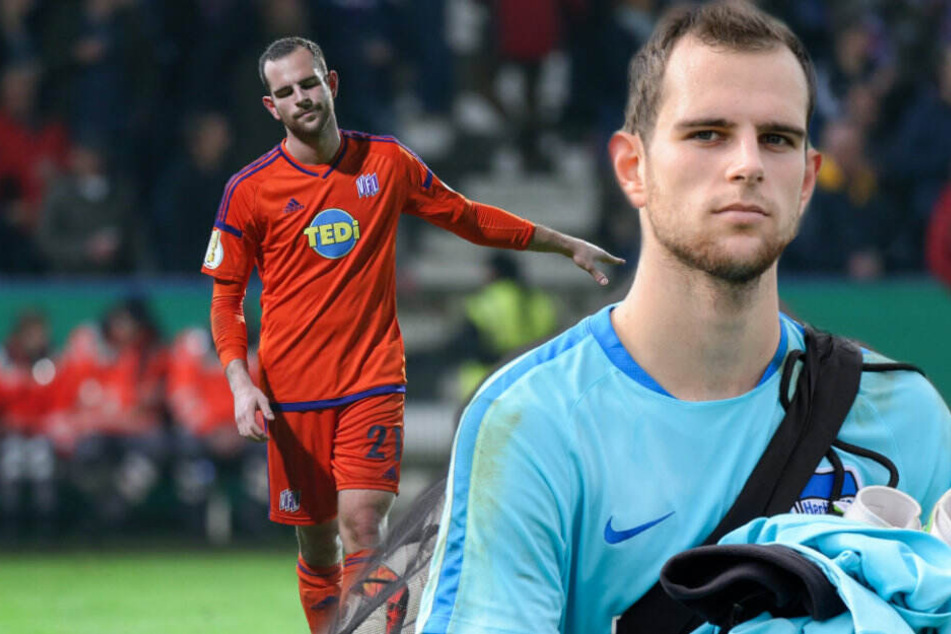 Marius Gersbeck stand erstmals seit seinem Kreuzbandriss wieder zwischen den Pfosten. (Bildmontage)