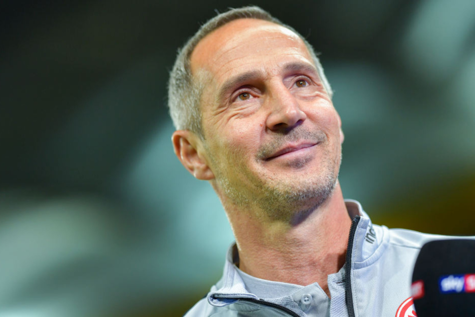 Adi Hütter will gegen Marseille den fünften Sieg in der Europa League eintüten. (Symbolbild)