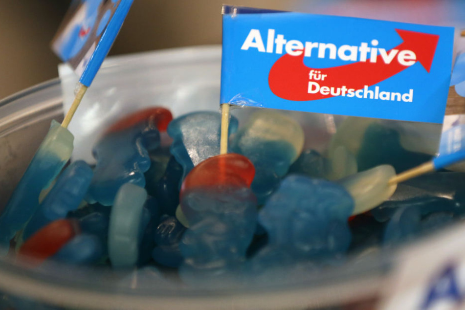 Süßigkeiten von der AfD wurden in einem Kindergarten verteilt.