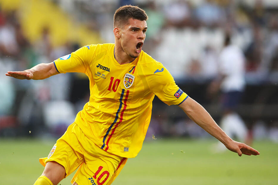 Ianis Hagi zeigte bei der U21-EM starke Leistungen. Auch dank ihm zog Rumänien ins Halbfinale ein und lieferte dort der DFB-Elf einen großen Kampf.