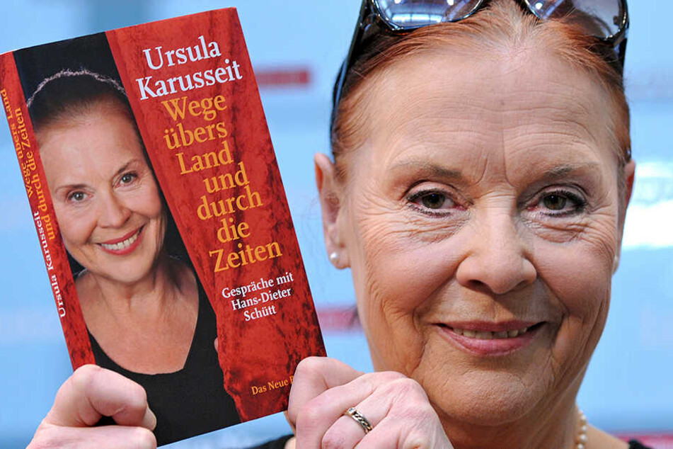 Ursula Karusseit war 2010 auf der Leipziger Buchmesse mit ihrem Buch "Wege übers Land und durch die Zeiten".
