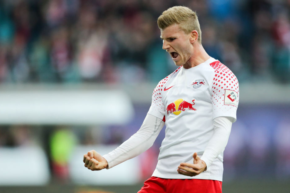 Timo Werner traf zum 1:0, am Ende holte RB aber nur einen Punkt.