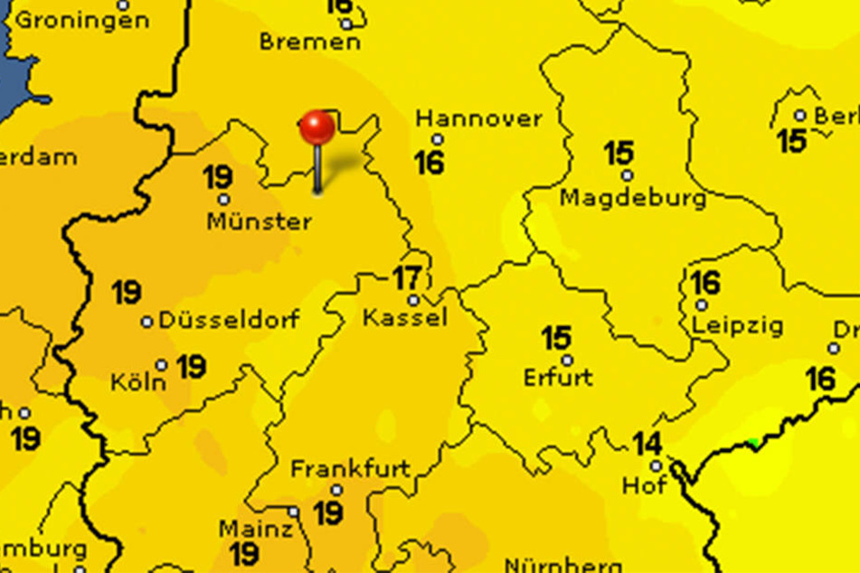 Am Sonntag wird es bis zu 17 Grad in OWL warm.