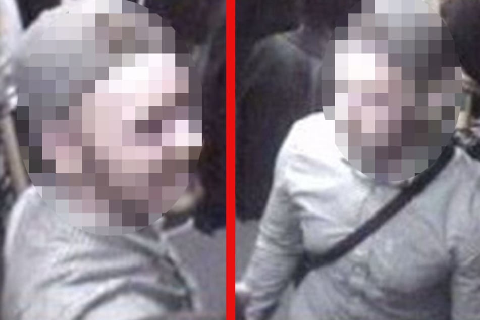 Mit Fahndungsbildern sucht die Polizei nach diesen Mann.